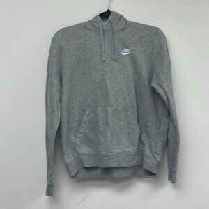 Nike Tech Light Heather Grey Fleece Women's Pullover Athletic Wear Sweatshirt